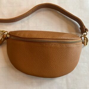 Diva’s Bag Genuine Leather Belt Bag